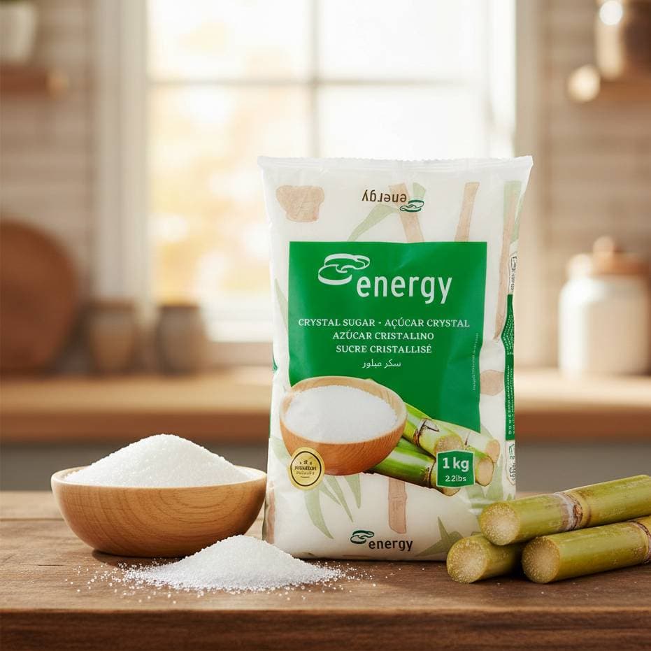 Azúcar blanca cristalina Energy 1 kg