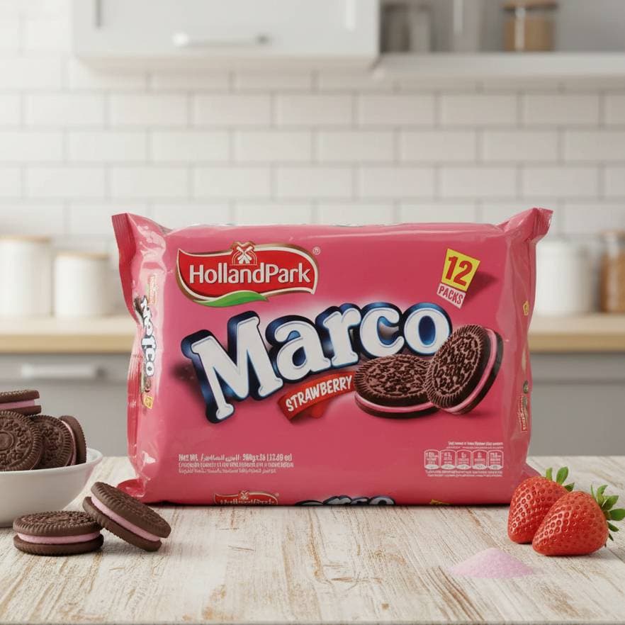 Galletas Marco sabor fresa