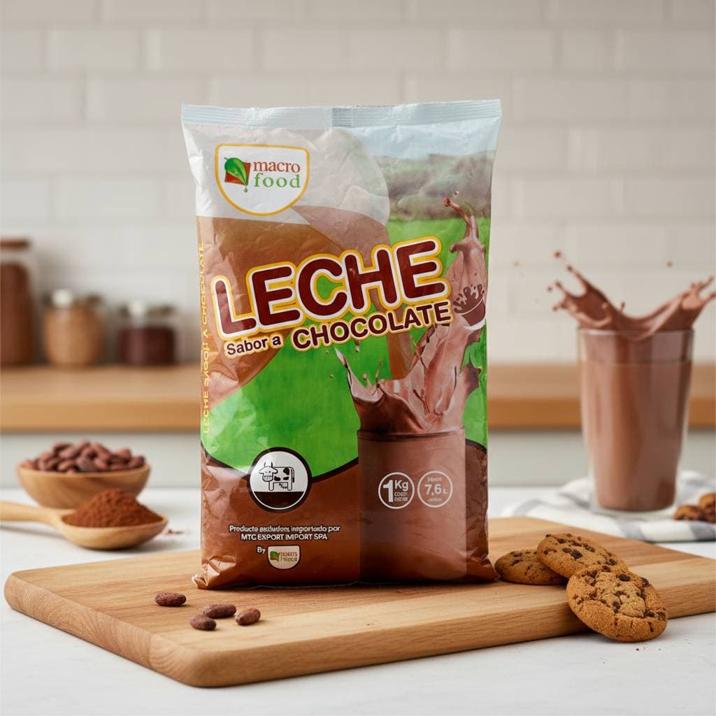 Leche con chocolate