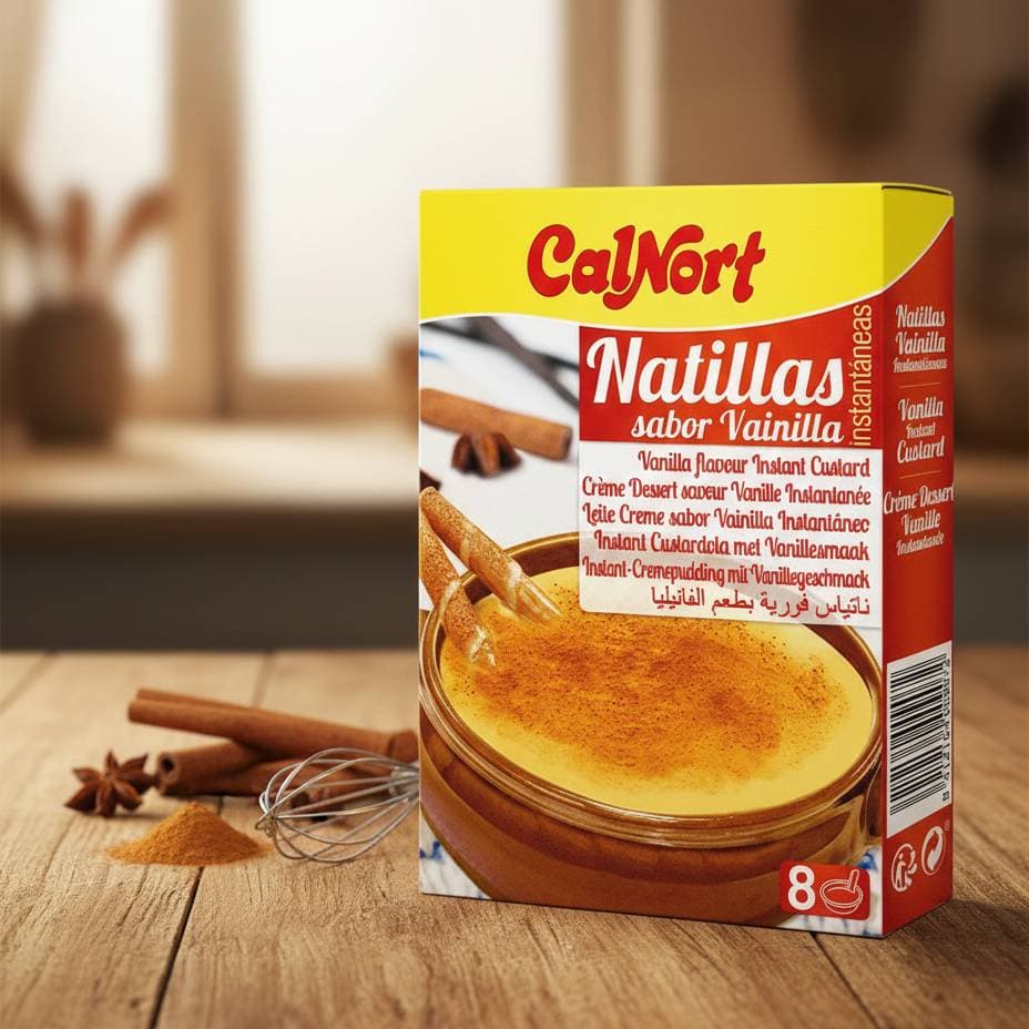 Natilla sabor vainilla