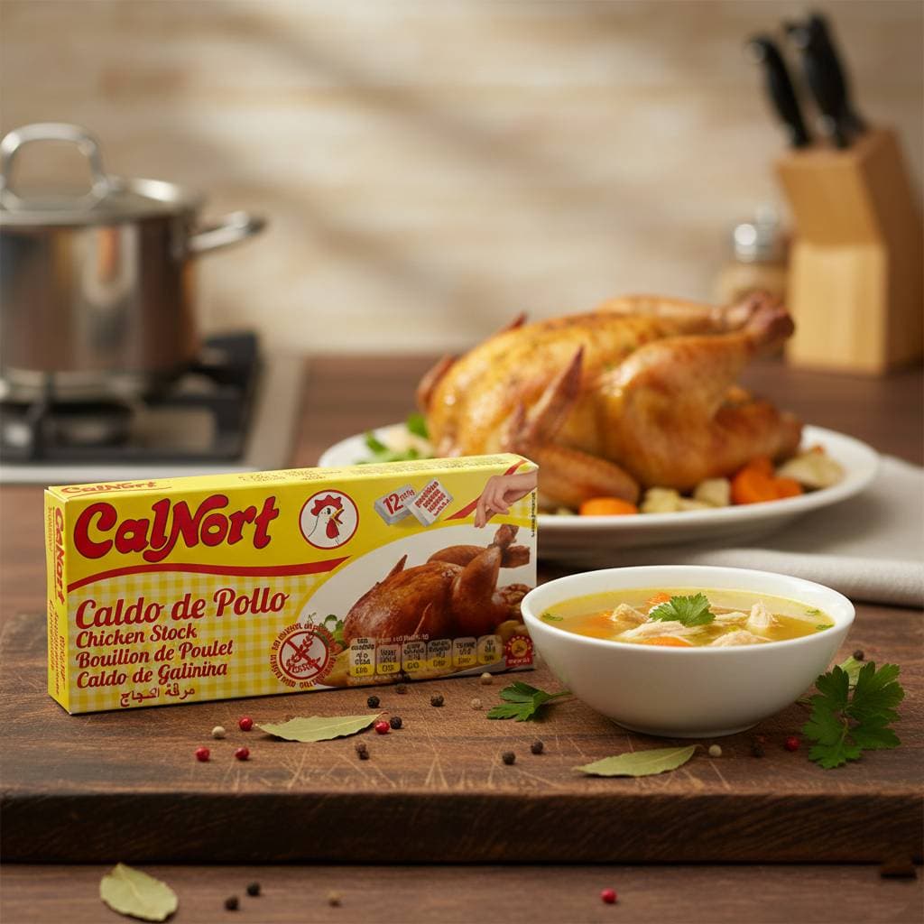 Pastilla de caldo sabor pollo