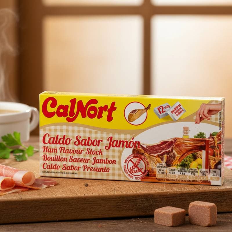 Pastillas de caldo sabor jamón